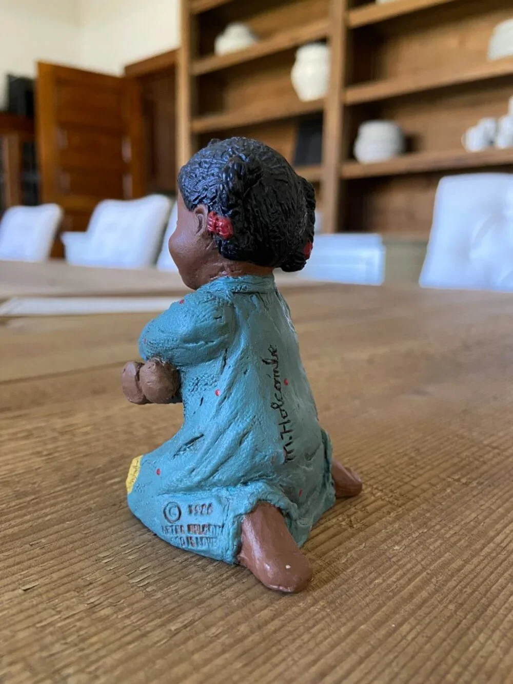 Martha Holcombe Prissy Bear Figurine, All God’s Children Collection